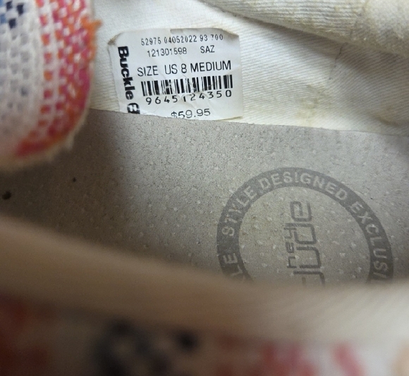 Hey Dude Multicolor Striped Sneakers - Picture 3 of 8